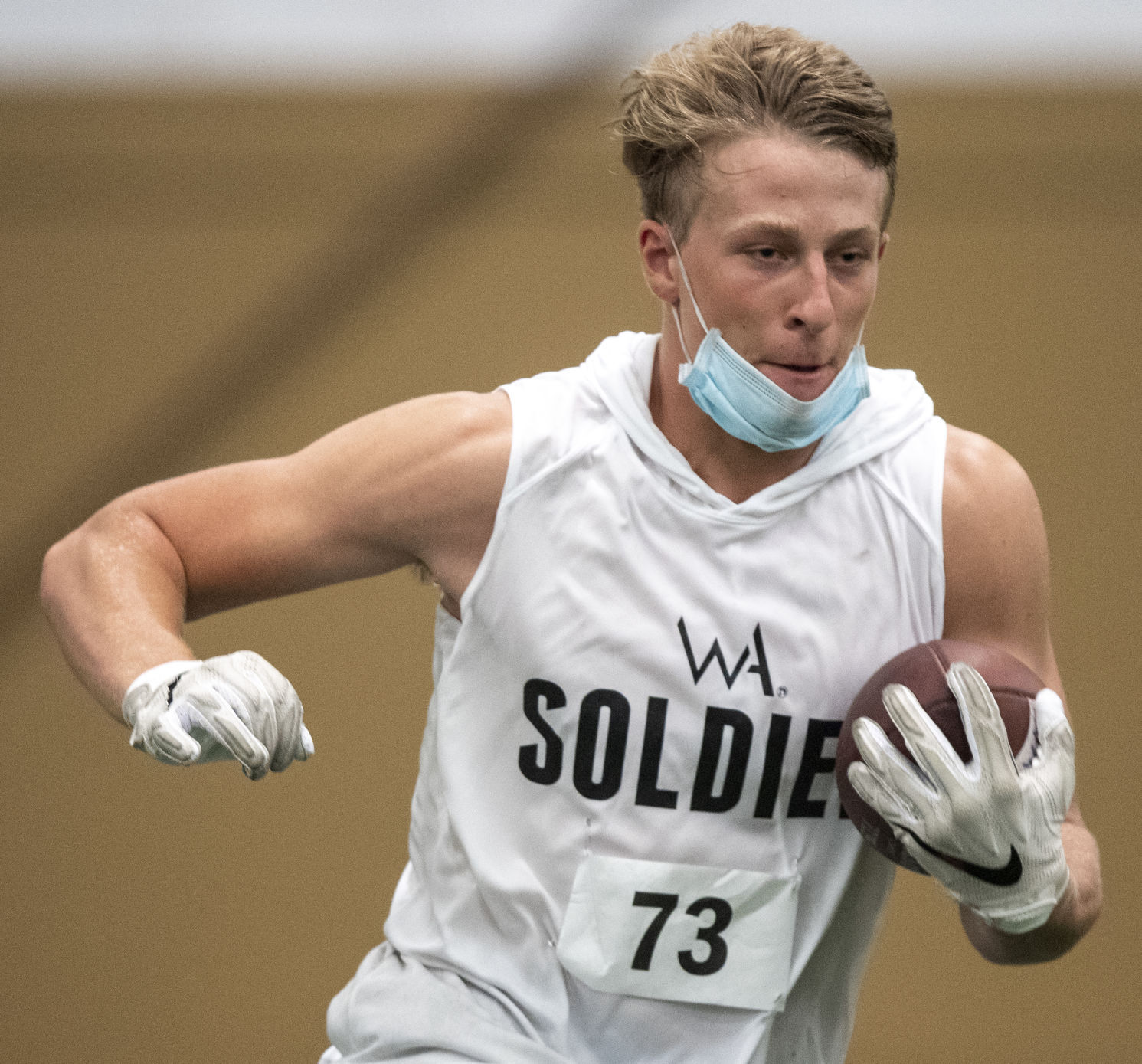 Steve Warren football camp, 7.25